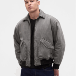 男裝|翻領外套-黑色